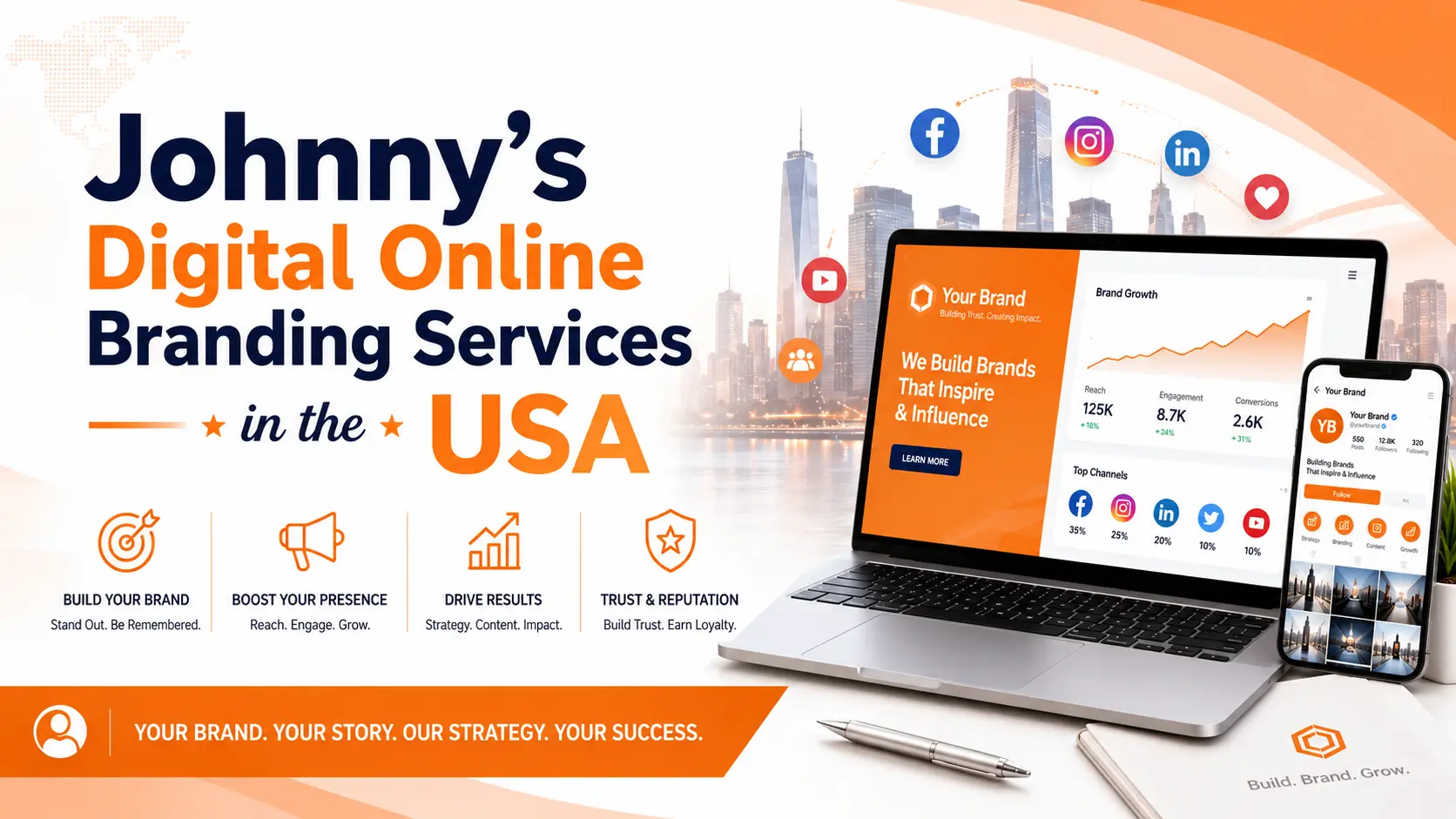 Johnny’s Digital Online Branding Services in the USA