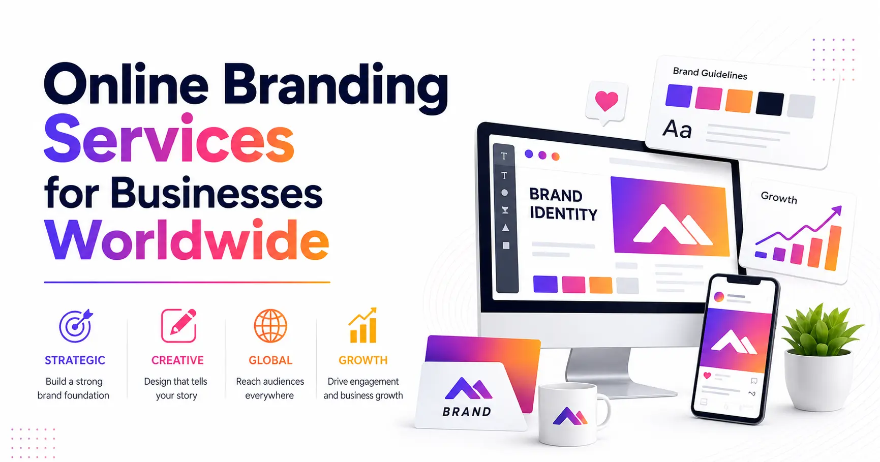 Online Branding Services for Businesses Worldwide - Creative Branding Services