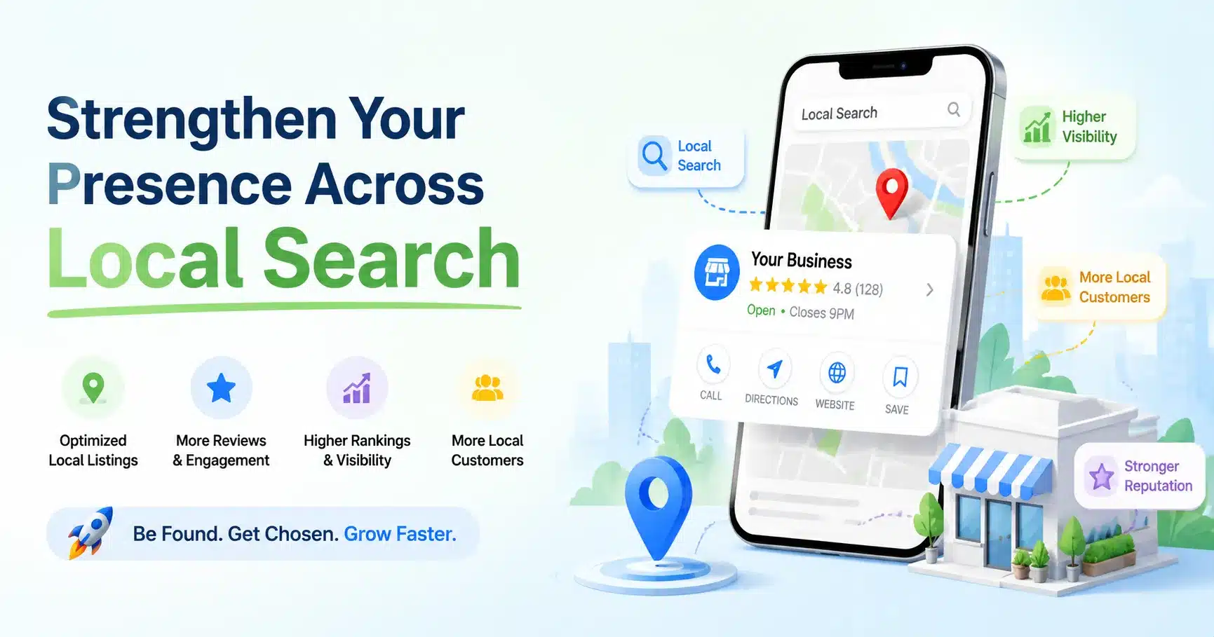 Presence Across Local Search with Local SEO Services