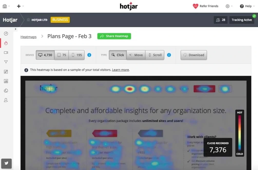Hotjar - Performance Marketing Tools