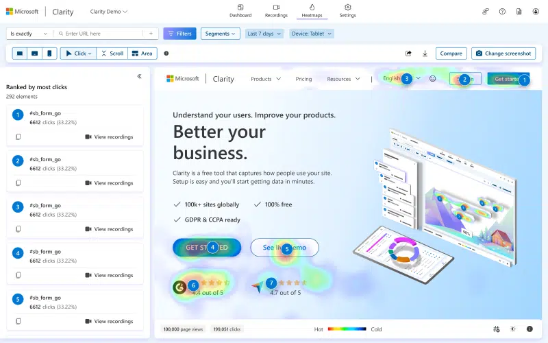Microsoft Clarity 