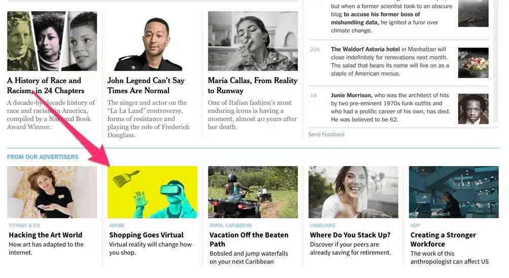 Native Advertisements