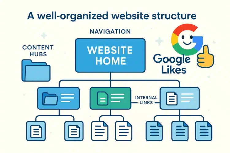 Strong Website Structure - SEO Friendly Website Architecture