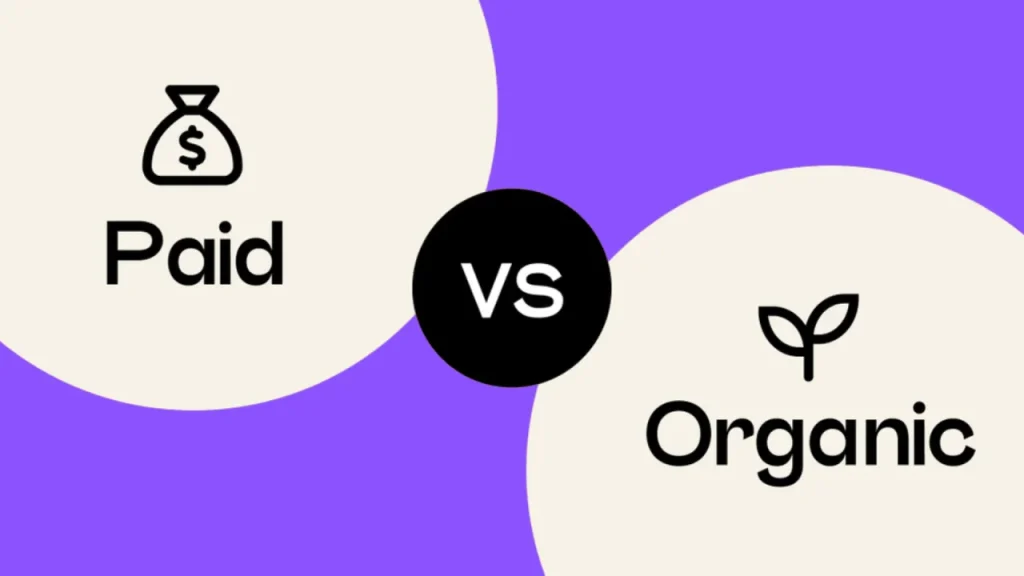 Paid Social Media Ads vs. Organic Social Media